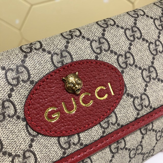 Gucci腰包 493930 古馳GUCCI新款腰包系列 虎頭標小號腰包  gqy1864